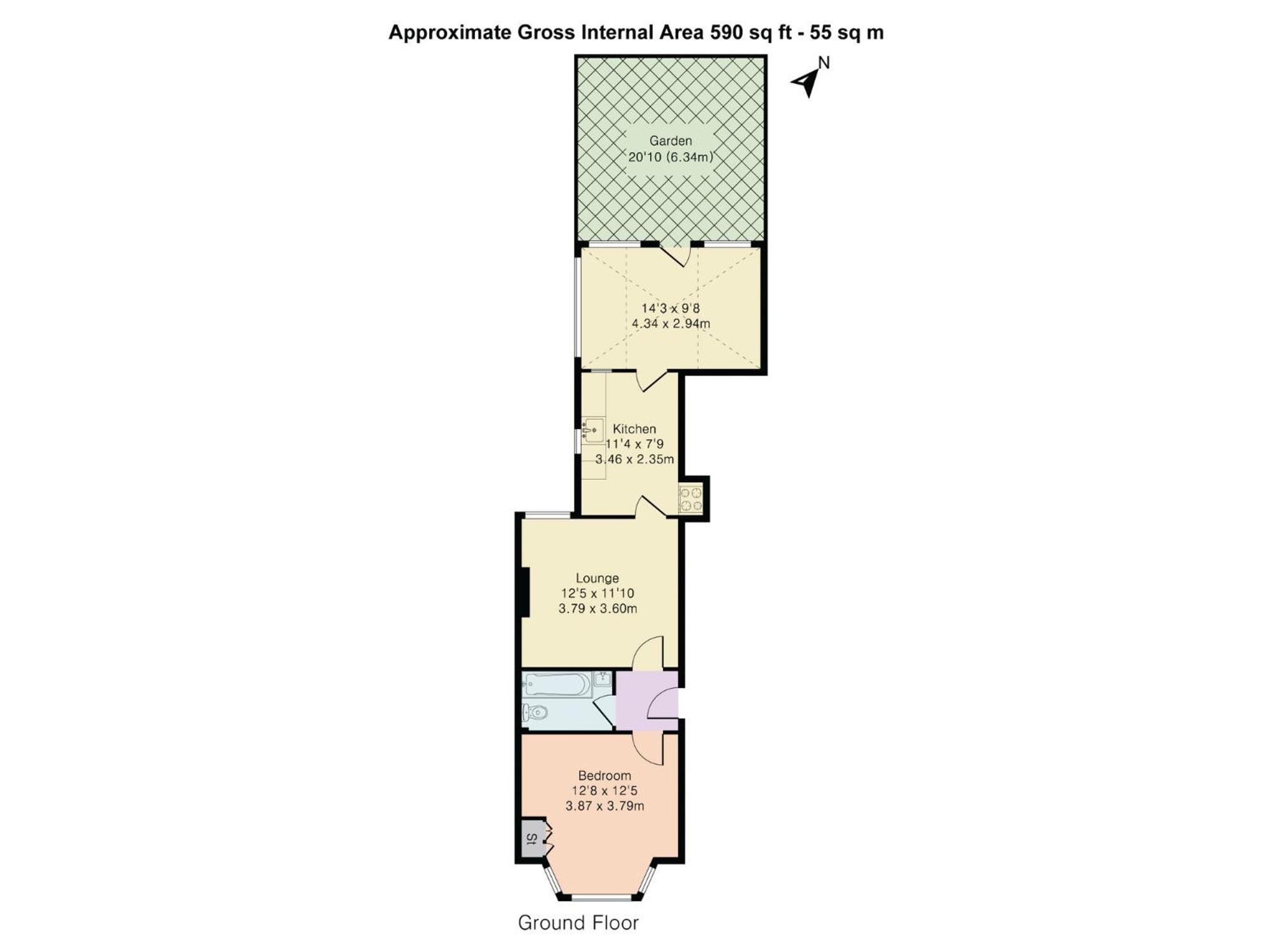 Appartamento Bright & Cozy East 1-bed Flat With Garden *